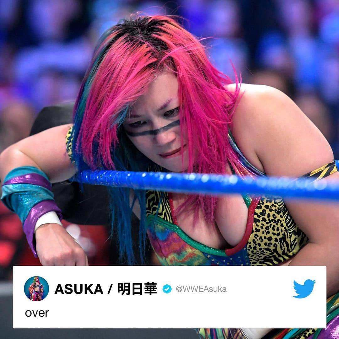 WWEさんのインスタグラム写真 - (WWEInstagram)「Is it truly? @wwe_asuka」3月28日 6時09分 - wwe