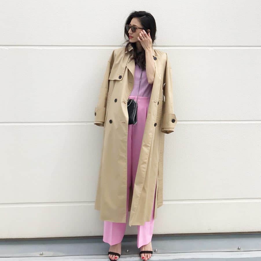 mmmcoco07さんのインスタグラム写真 - (mmmcoco07Instagram)「✴︎ #pink ❤︎ . coat #dannyandanne#ダニアン knit.pants #lephil#ルフィル bag #stellamccartney#ステラマッカートニー . . #fashion#coordinate#シンプルコーデ#大人カジュアル#シンプル#きれいめカジュアル#きれいめコーデ#ピンク」3月28日 16時58分 - mmmcoco07