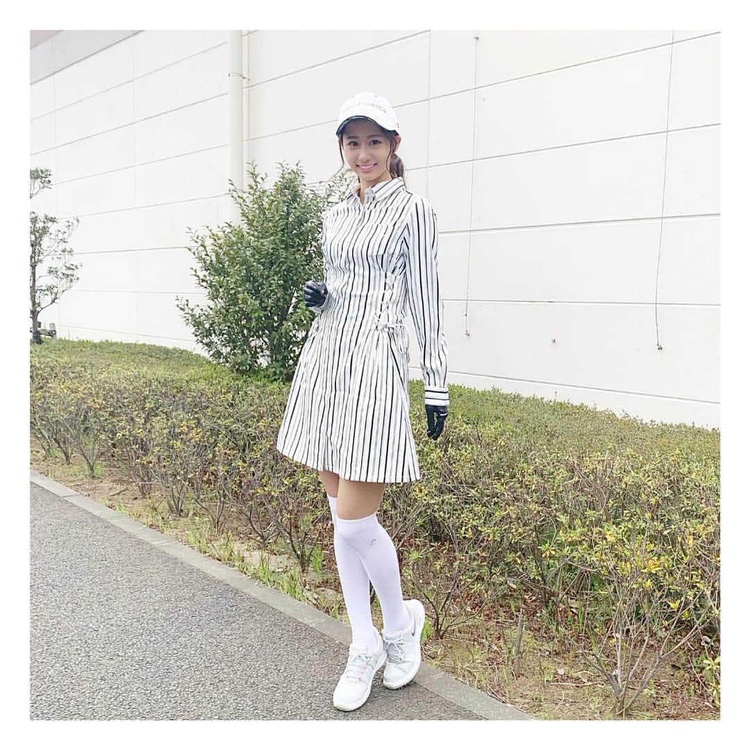 筒井萌子のインスタグラム：「* 今日のゴルフ撮影で着たウエア🐰💕 かっちり感のないウエアで可愛い✨ @riendasuelta_golf ・ #筒井萌子 #女優 #actress #モデル #model #岡山  #shooting #instagood #instalike #converse #撮影 #followme #instalike #ブリヂストンゴルフ #tommyjeans #dhoric #snidel #lee #ゴルフ #ゴルフ女子 #ゴルフコーデ #골프 #좋아요반사 #좋아요그램 #좋아요환영 #데일리그램 #패션 #오오티디 #카페 #카페 #ジャパンゴルフフェア」