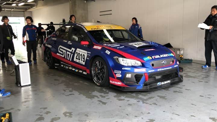 のインスタグラム：「テスト‼️無事に終了👍明日も続きます😄テストが終わったら、そのままスーパーGT公式テストです💪#SUBARU #WRX #BRZ」