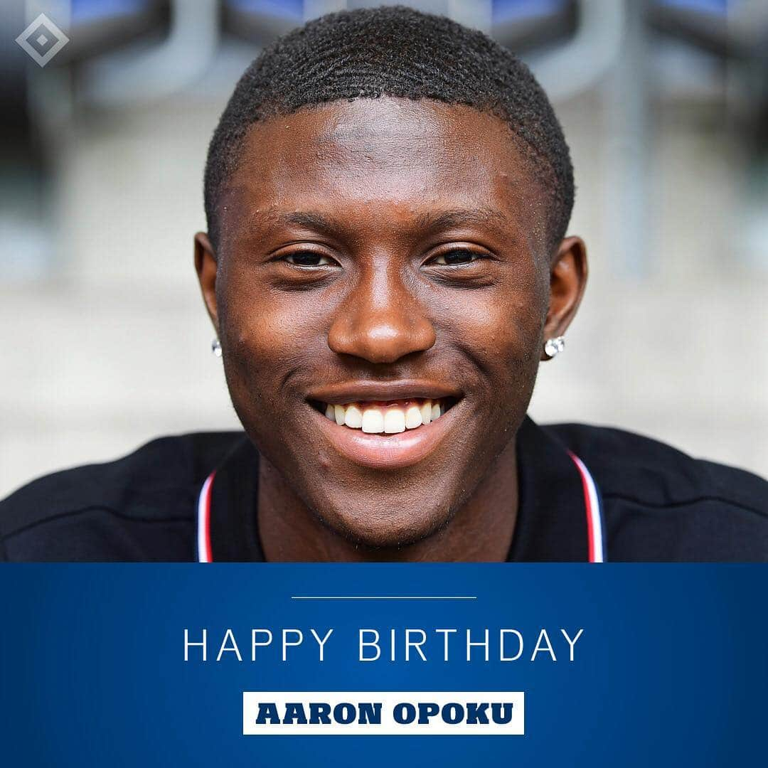 ハンブルガーSVさんのインスタグラム写真 - (ハンブルガーSVInstagram)「#HappyBirthday, Aaron #Opoku 🎁 Unser Nachwuchsakteur begeht heute seinen 20. Ehrentag 🎈 Wir wünschen alles Gute und viel Erfolg im neuen Lebensjahr, @longliveopoku 🍀 #nurderHSV」3月28日 17時34分 - hsv