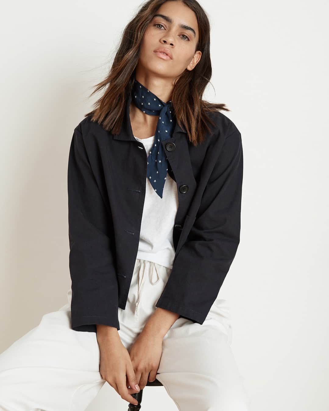 のインスタグラム：「It's all about those canvas silhouettes, #amiright? . . #velvetla #laidbackchic #spring2019 #invelvet #elevatedstaples」