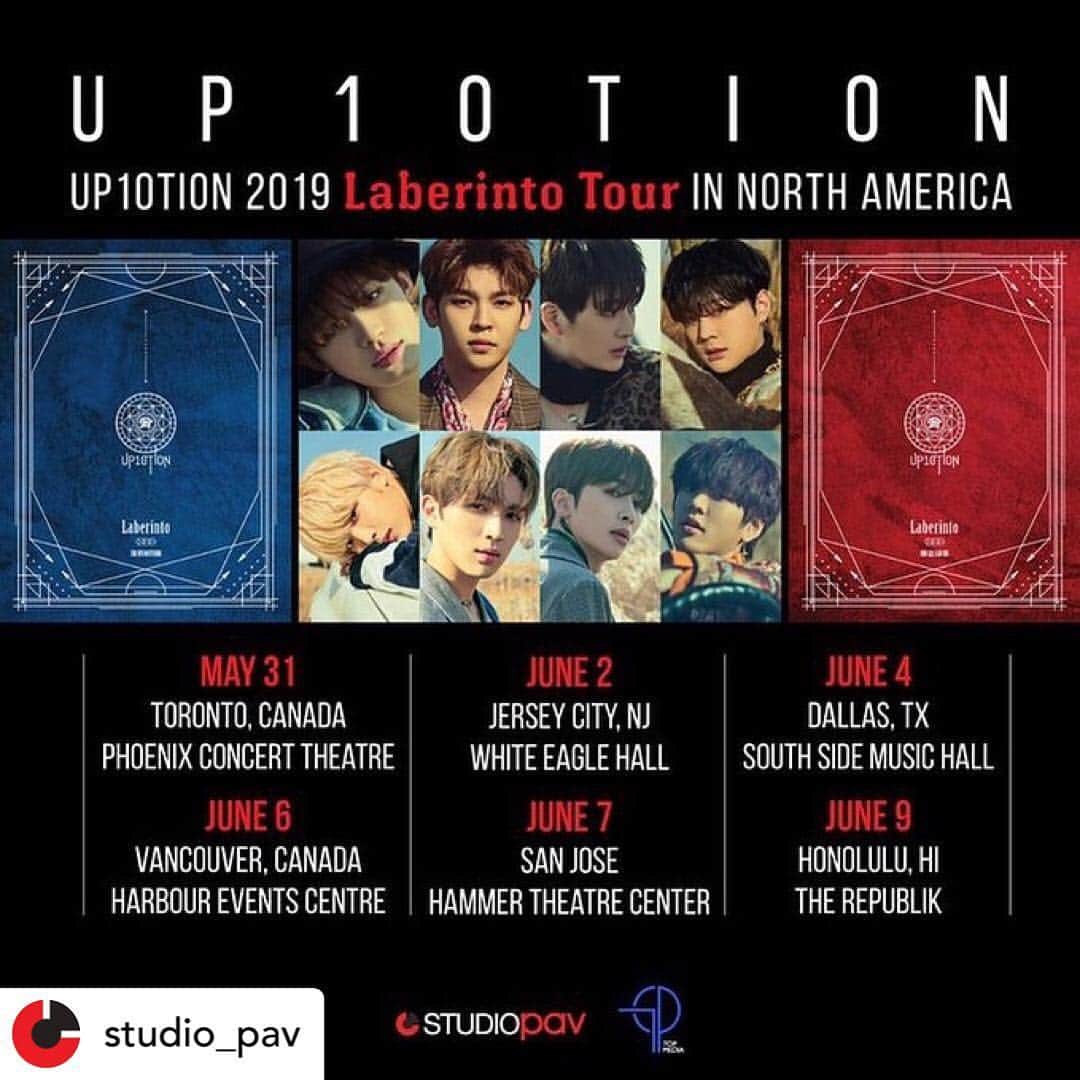 UP10TIONさんのインスタグラム写真 - (UP10TIONInstagram)「UP10TION will be visiting Honey10 in 6 different cities!  Are you ready to start the summer by seeing UP10TION? - 🎟 VVIP $239 USD • Free album • Fansign • Group Photo • Hi Touch • VVIP Lanyard and badge • First admission to premium section - 🎟 VIP $159 USD • Group Photo • Hi Touch •VIP Lanyard and badge • Admission after VVIP - 🎟General $69 USD - *Wei & Wooshin will not be participating in this tour due to their personal schedules! ** The 'No Line Rule' applies for all VVIP ticket holders *Snapshot tickets are sold separately」3月28日 9時28分 - u10t_official