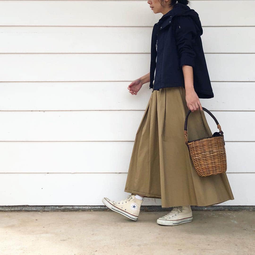 ayanoのインスタグラム：「2019.3.27＊ . 今日もポカポカ陽気✨ マウンパでも暑くて途中からはTシャツでした😂 週末の雪予報も雨に変わったみたい☔️」