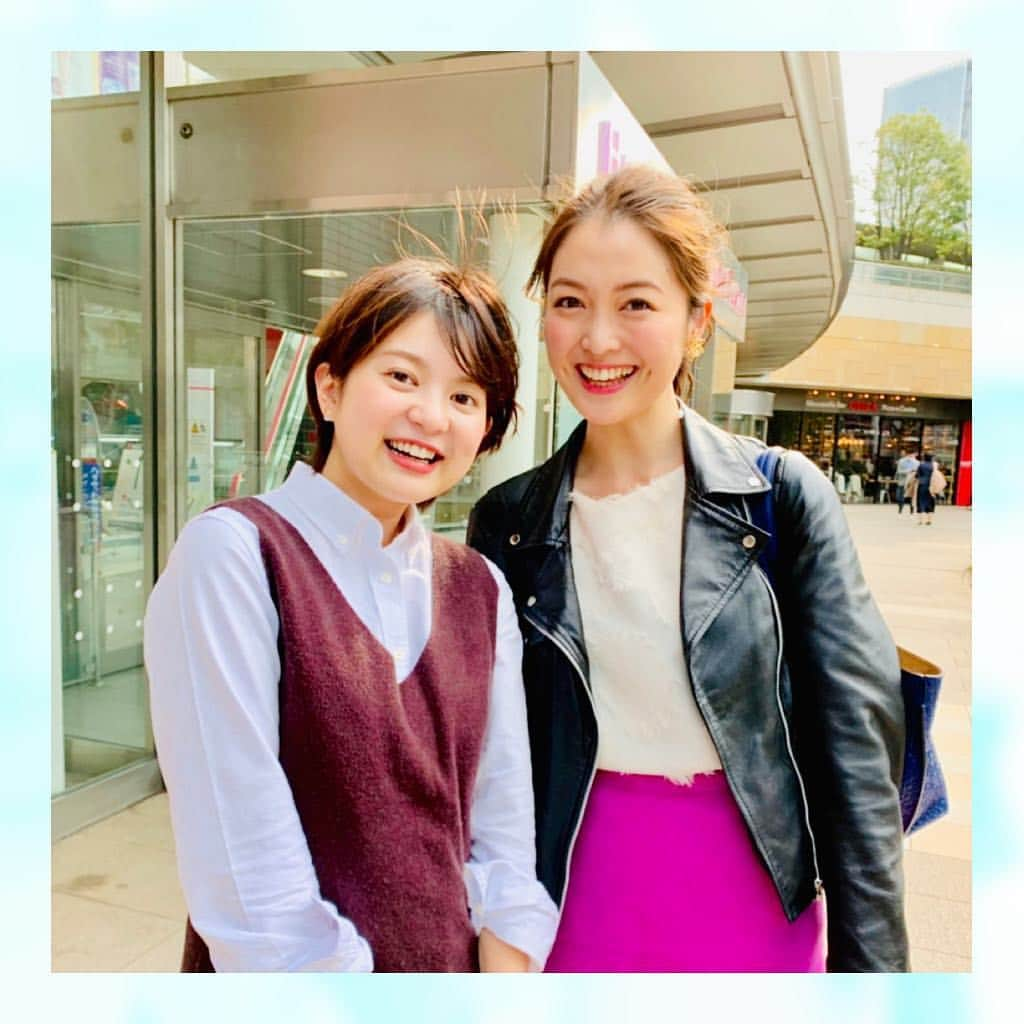 福田典子さんのインスタグラム写真 - (福田典子Instagram)「‪先日、テレビ朝日の並木万里菜アナウンサーと偶然会えました☺️✨ 学生時代の並木ちゃんに一度だけ就活のアドバイスをさせてもらったことがあって、並木ちゃんから駆け寄って声をかけてくれたのが嬉しくて立ち話が長引いてしまいました🥺💓‬ . ‪もうすぐ4月。キラキラした新人さんたちに会えるのも楽しみです🥰‬ . . . #かわいい後輩 #久しぶりの再会 #うれしい☺️💓」3月28日 11時01分 - norikofukuda212