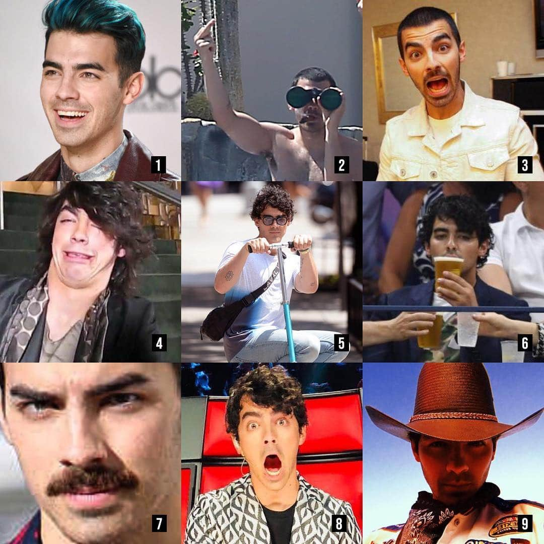 ジョー・ジョナスさんのインスタグラム写真 - (ジョー・ジョナスInstagram)「The many moods of #NationalJoeDay. How you feeling today? 😎」3月28日 11時26分 - joejonas