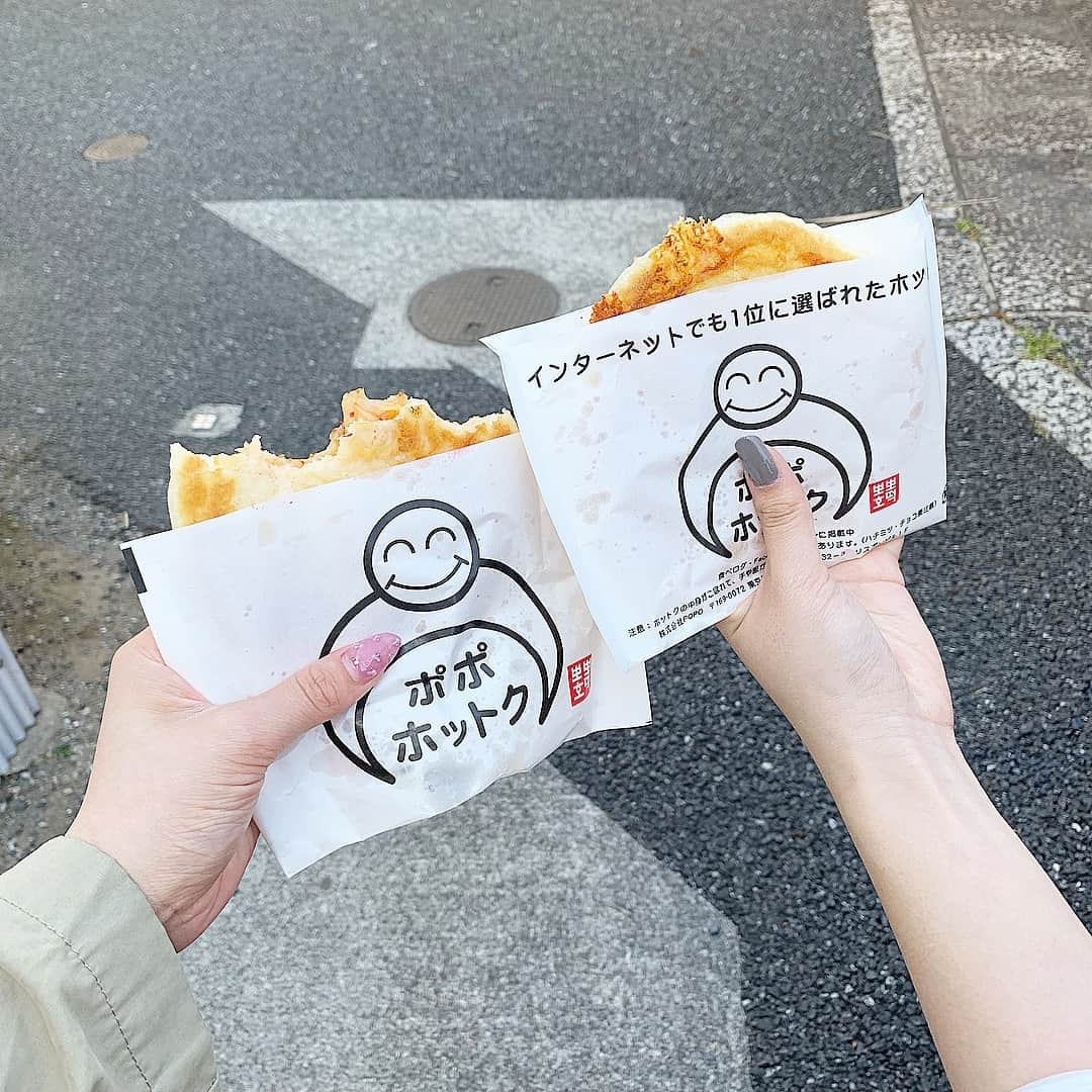 矢田伶華さんのインスタグラム写真 - (矢田伶華Instagram)「お腹空いたわ、、いまめっちゃ食べたい🐷 . . . #新大久保 #食べ歩き #ポポホットク #韓国 #韓国グルメ」3月28日 12時13分 - reika_308