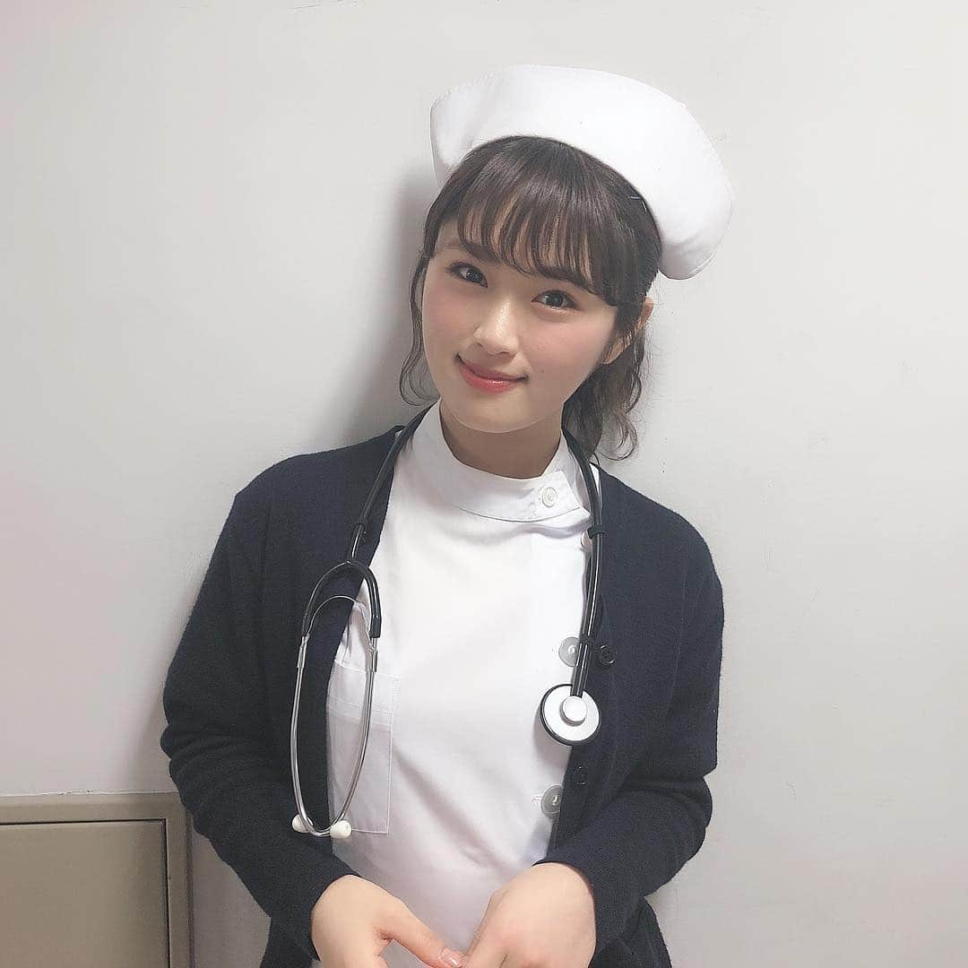 渋谷凪咲さんのインスタグラム写真 - (渋谷凪咲Instagram)「なぎナースです🏥 . . 今日はどこがしんどいですか☺️？ . 私が、お調べしましょう💕 . . #NMB48近畿ライブツアー #近畿十番勝負2019 での衣装！ #渋谷チームM のライブに #遊びに来てくれたらお注射しますわよ💉💕 #なんちゃって💗笑 . . #ナース #コスプレ #ナースコスプレ #へらへらナース #ナースのお仕事 のあさくらさんタイプ」3月28日 18時19分 - nagisa_nikoniko