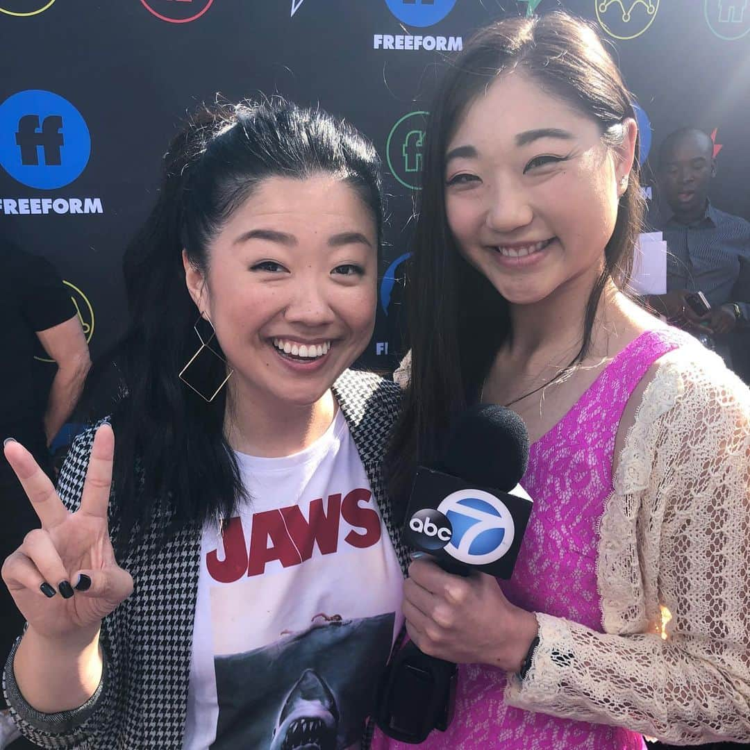 長洲未来さんのインスタグラム写真 - (長洲未来Instagram)「Scroll through for a fun day at the office. Thanks @freeform for such a great day and becoming the channel that breaks down barriers and stands with diversity! #theunpageant」3月28日 13時10分 - mirainagasu