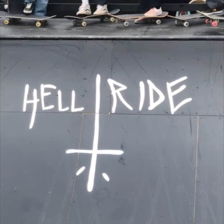 スラッシャーのインスタグラム：「Hellride at Death Match」