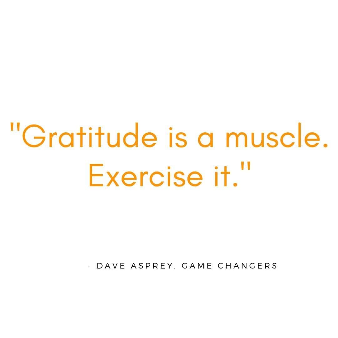 デイヴ・アスプリーさんのインスタグラム写真 - (デイヴ・アスプリーInstagram)「Nothing technical, sciencey, or bleeding edge about this. Don’t leave #gratitude to chance. Take advantage of simple, effective tools to build gratitude into your day the same way you build in exercise or healthy food. Then actually practice it. #BeBulletproof #BeAGameChanger」3月29日 2時01分 - dave.asprey