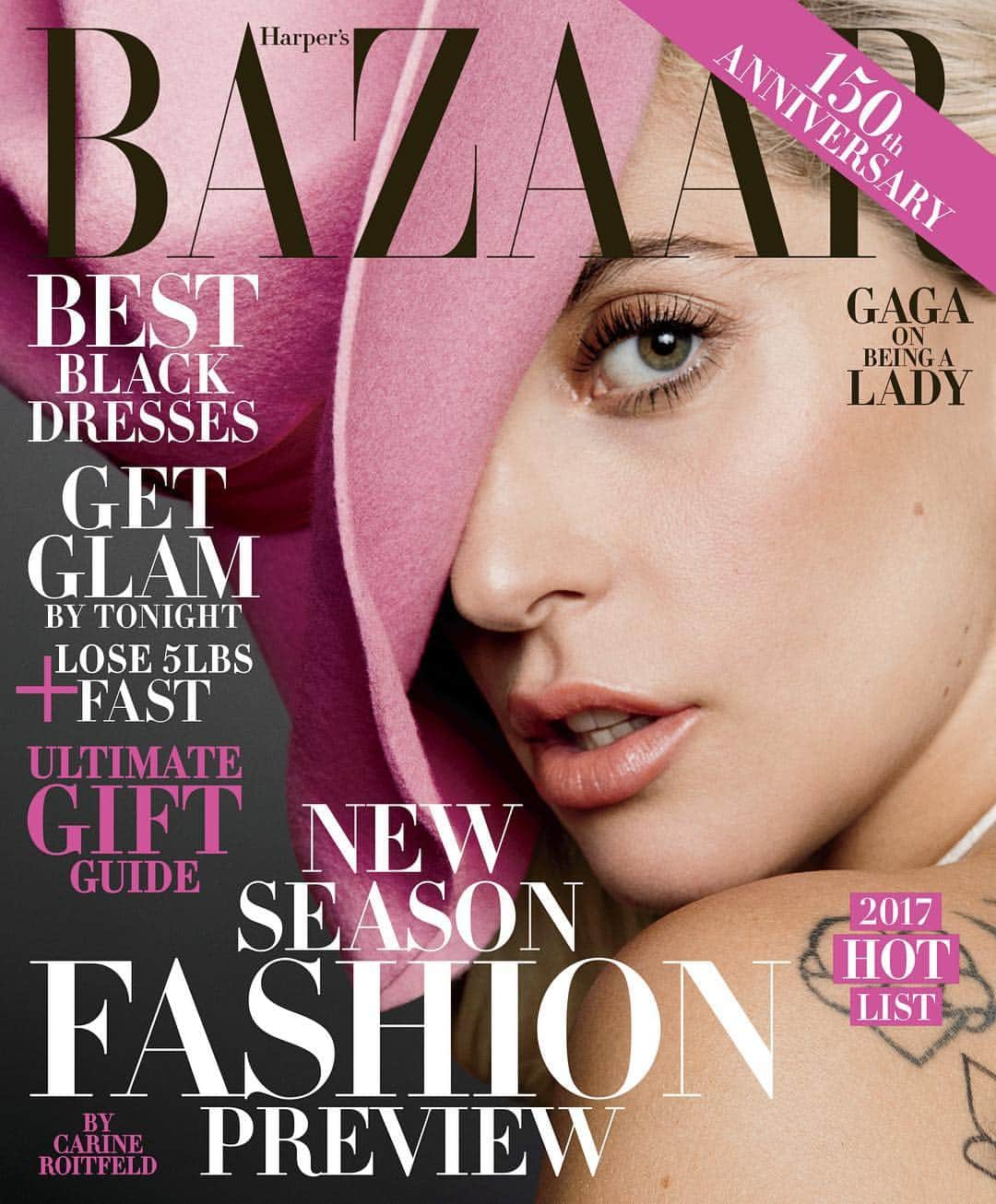 Harper's BAZAARさんのインスタグラム写真 - (Harper's BAZAARInstagram)「Happy birthday to our 5-time cover girl #LadyGaga! Which is your favorite?」3月29日 2時32分 - harpersbazaarus