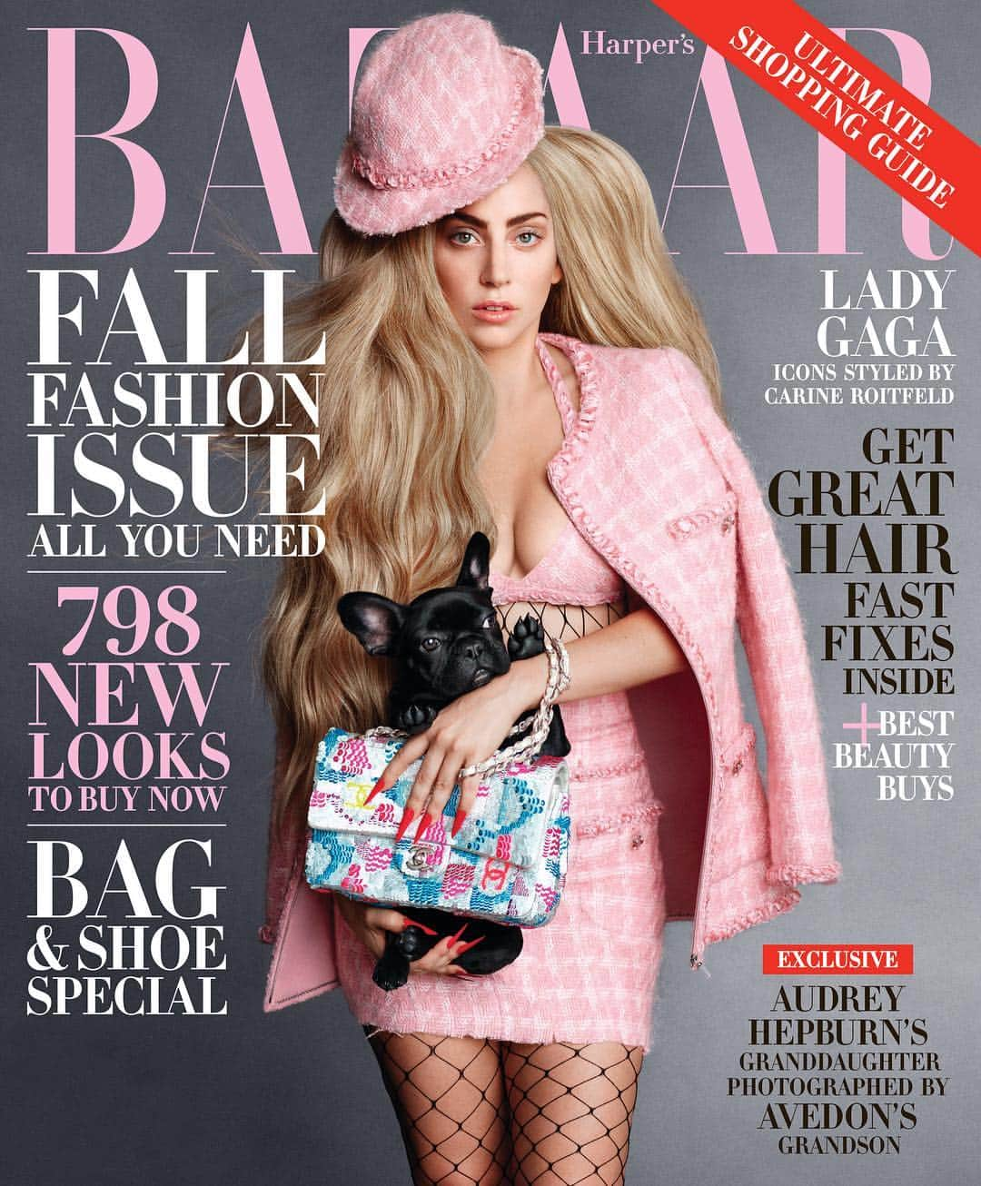 Harper's BAZAARさんのインスタグラム写真 - (Harper's BAZAARInstagram)「Happy birthday to our 5-time cover girl #LadyGaga! Which is your favorite?」3月29日 2時32分 - harpersbazaarus