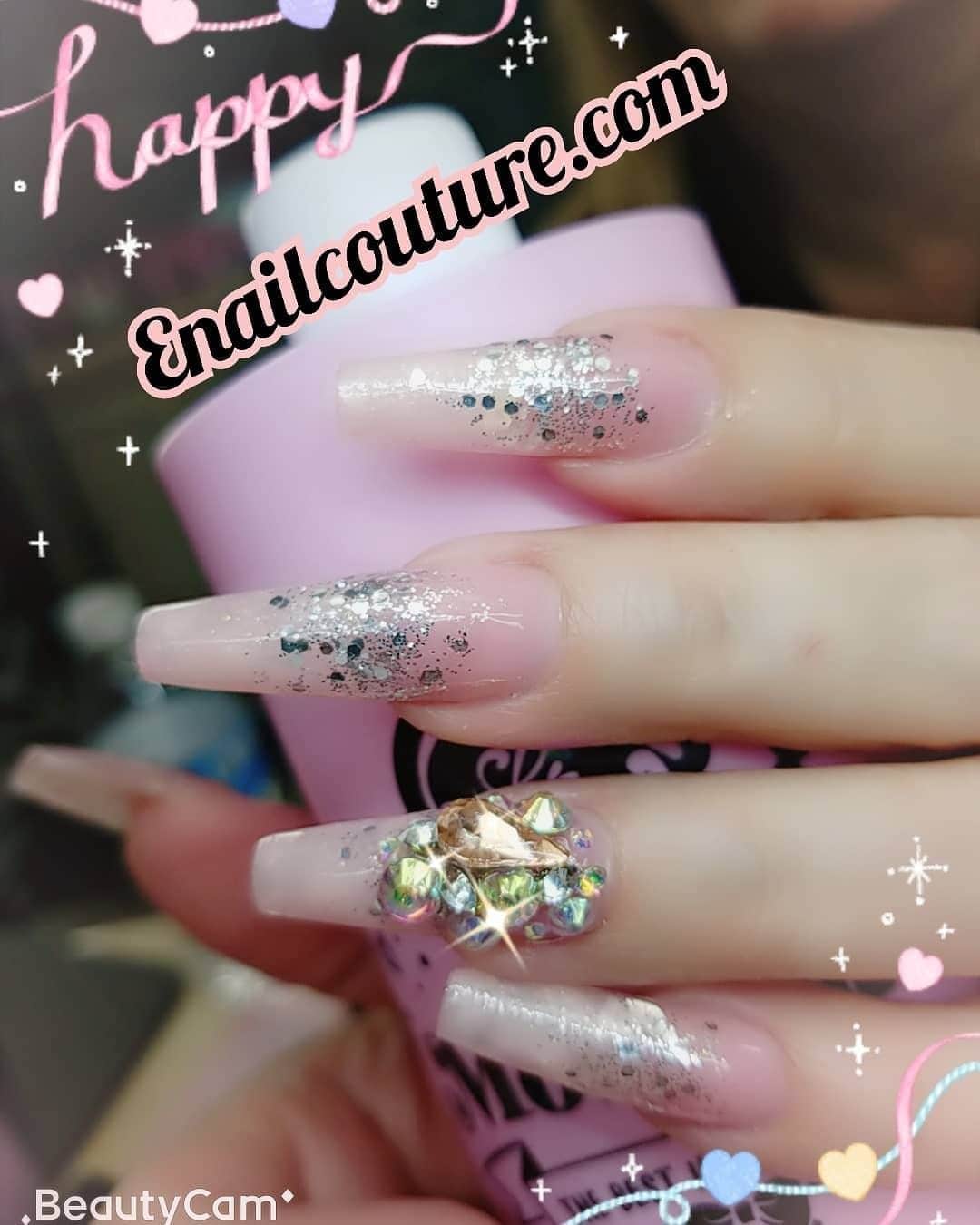 Max Estradaさんのインスタグラム写真 - (Max EstradaInstagram)「Enailcouture.com new B.B. ombré gel collection! Cute chef is a brand new sparkling nude gel collection that can be used for ombré, nail art or full color nails ! Made in the USA ! #ネイル #nailpolish #nailswag #nailaddict #nailfashion #nailartheaven #nails2inspire #nailsofinstagram #instanails #naillife #nailporn #gelnails #gelpolish #stilettonails #nailaddict #nail #💅🏻 #nailtech#nailsonfleek #nailartwow #네일아트 #nails #nailart #notd #makeup #젤네일 #glamnails #nailcolor #nailsalon #nailsdid #nailsoftheday Enailcouture.com happy gel is like acrylic and gel had a baby ! Perfect no mess application, candy smell and no airborne dust ! Enailcouture.com」3月29日 2時55分 - kingofnail