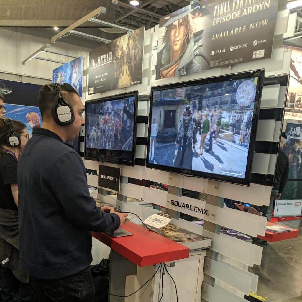 FINAL FANTASY XVさんのインスタグラム写真 - (FINAL FANTASY XVInstagram)「We are here at #PAXEAST2019! Come by booth 11017 and try out #FinalFantasy XV EPISODE ARDYN! #FFXV」3月29日 3時16分 - ffxv