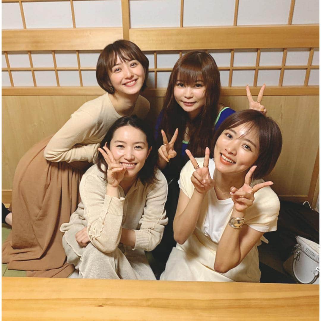 佐々木希さんのインスタグラム写真 - (佐々木希Instagram)「#ひなぎく会 笑った笑った！ それぞれ個性があって 全然タイプが違うのに、 とっても居心地良し。 3人が好きだ！🥰 でも、 食べる事が大好きなのは4人共通🤝」3月28日 18時28分 - nozomisasaki_official