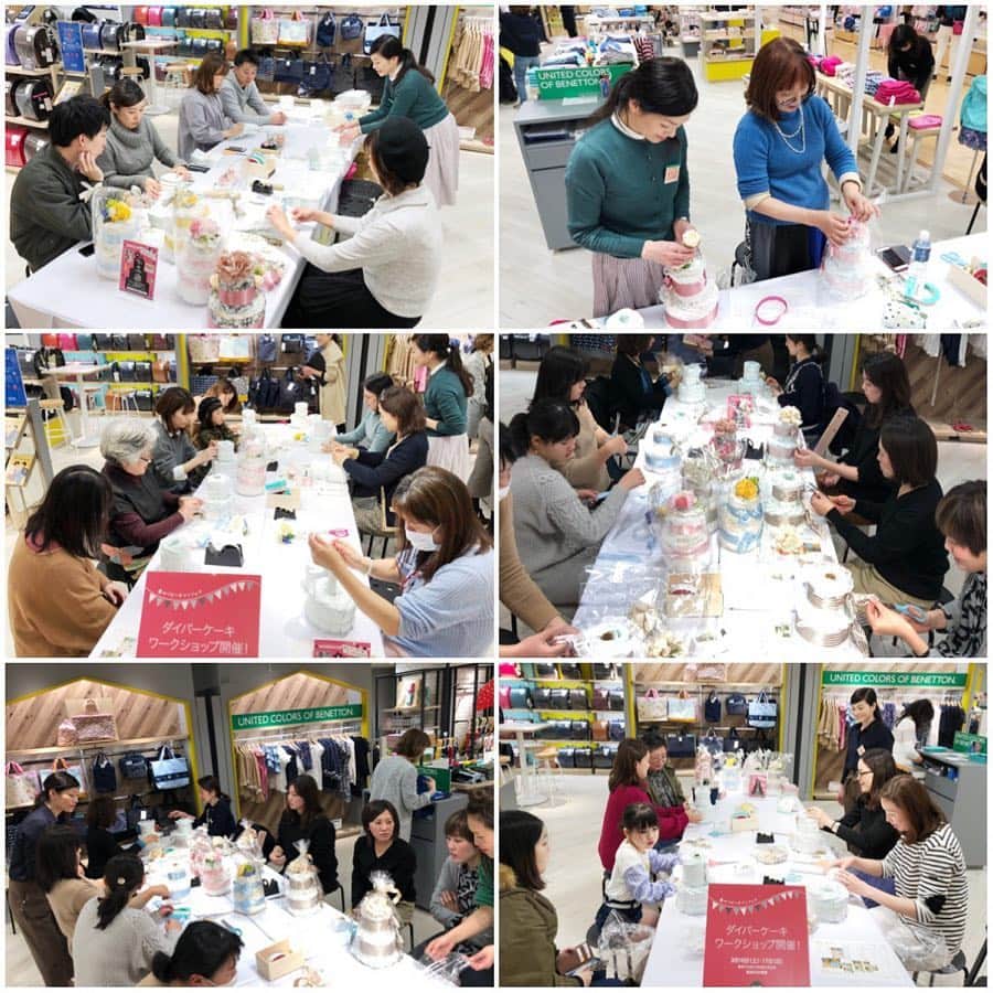 blossom39_officialさんのインスタグラム写真 - (blossom39_officialInstagram)「. 先日3/16.17に大丸神戸店で開催いたしました『ダイパーケーキワークショップ』にご参加いただいた皆様、ありがとうございました😊 . 有り難いことに満員御礼となりまして、皆様とても楽しくご参加いただけたようでスタッフ一同喜んでおります！ . また開催予定がありましたらInstagramでも告知をさせていただきますので、是非ご参加お待ちしております♡ . #blossom39 #ブロッサム39 #大丸神戸店 #ダイパーケーキ #ワークショップ」3月28日 18時28分 - blossom39_official