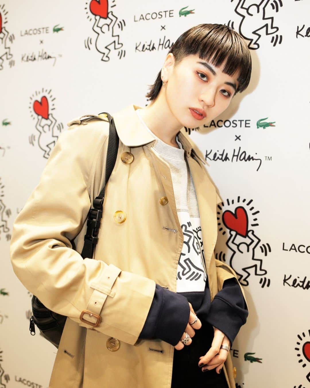 Droptokyoさんのインスタグラム写真 - (DroptokyoInstagram)「LACOSTE × KEITH HARING COLLECTION LAUNCH PARTY SNAP #lacoste#keithharring#lacoste🐊#lacostexkeithharing #pr#streetstyle#droptokyo#tokyo#japan#streetscene#streetfashion#streetwear#streetculture#fashion Photography: @kyoheihattori / @abeasamidesu」3月28日 19時42分 - drop_tokyo