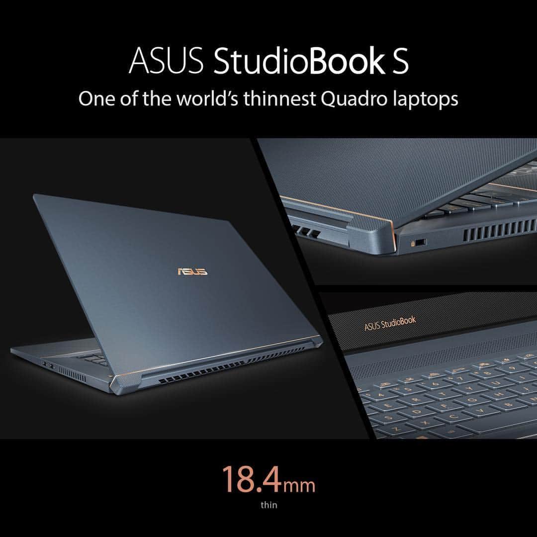 ASUSさんのインスタグラム写真 - (ASUSInstagram)「#StudioBook S is an ultra-mobile powerhouse with cutting edge technology and powerful features to help you complete your most creatively demanding tasks.」3月28日 20時01分 - asus