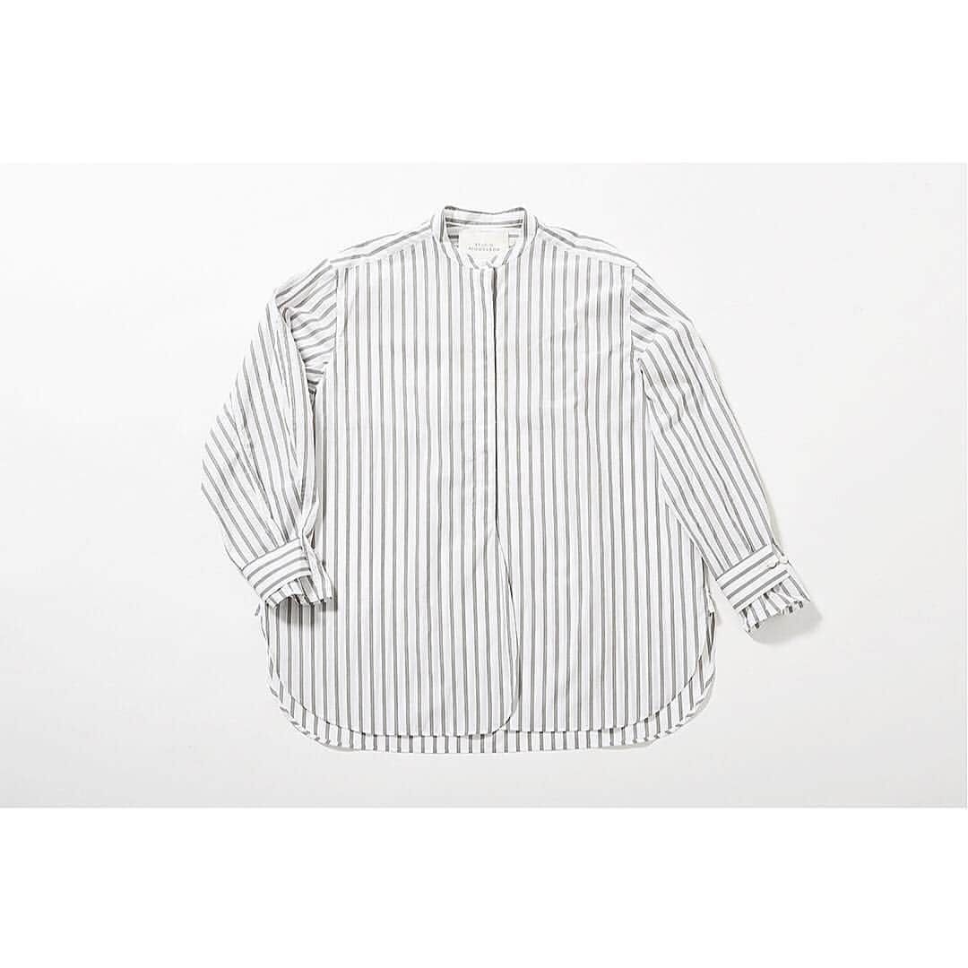 のインスタグラム：「#studionicholson stripe piumino volume shirt ¥46,000+tax #19ss #bshop #bshop_official」