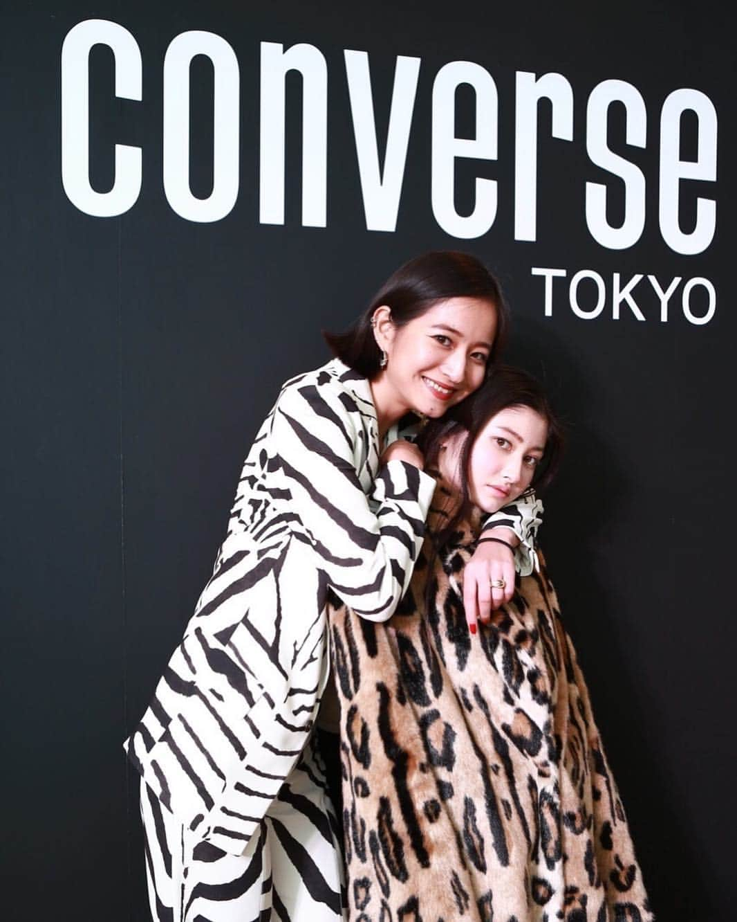 石丸乃晏さんのインスタグラム写真 - (石丸乃晏Instagram)「💚🌟🌎 @converse_tokyo 🌎🌟💚 with Z E B R A 🦓 @iruka__offi 💖」3月28日 20時28分 - noan_ishimaru