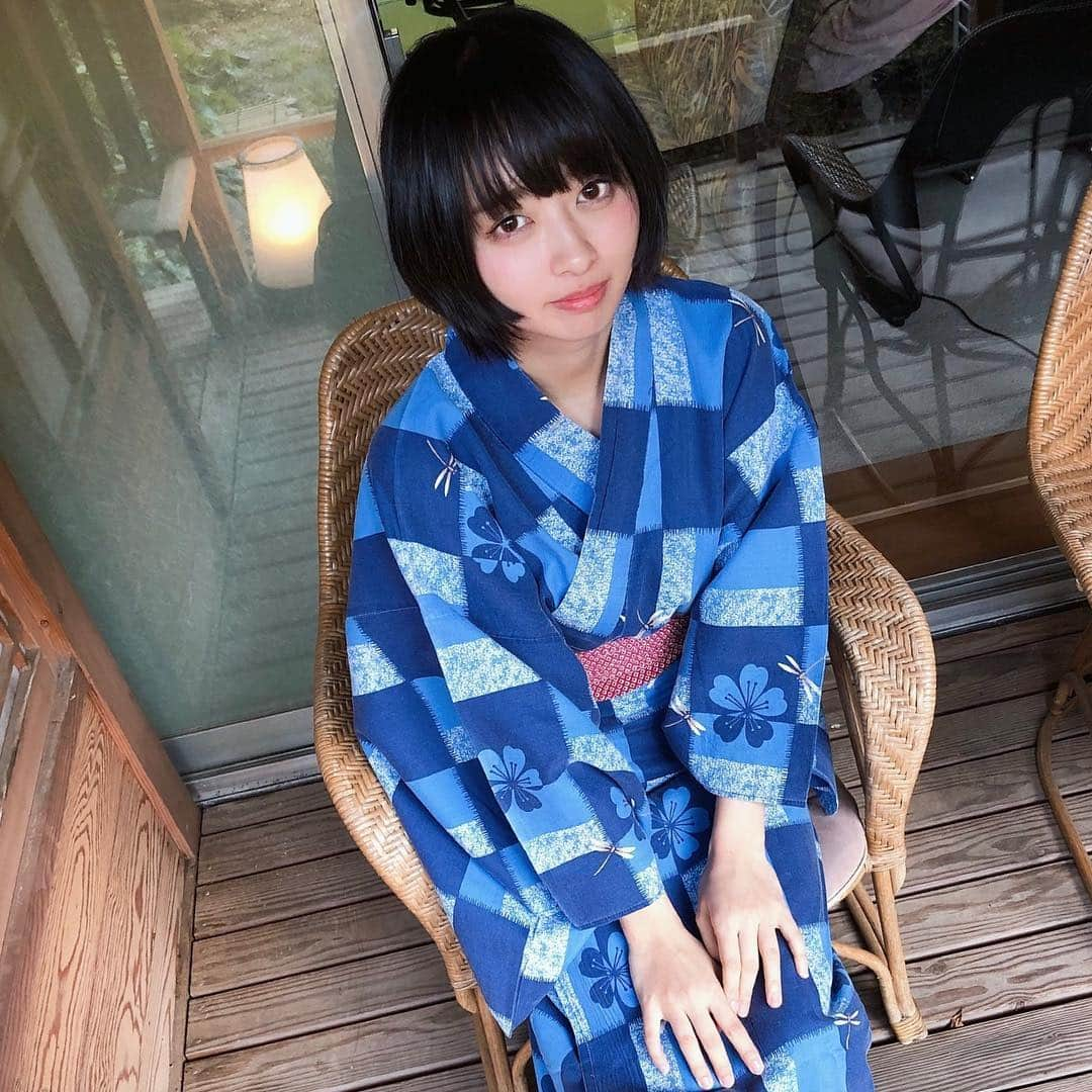 三嵜みさとさんのインスタグラム写真 - (三嵜みさとInstagram)「浴衣くらえ👊 #fashion #和服 #着物 #kimono #miiramisato #木乃伊みさと」3月28日 20時37分 - miiramisato