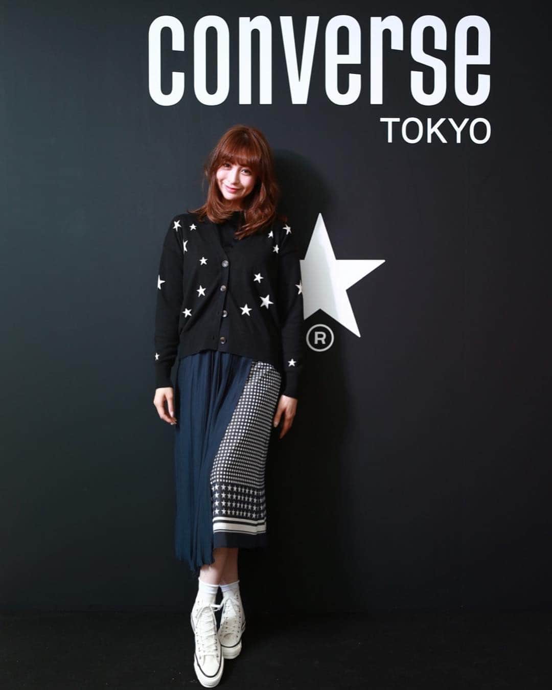 野崎萌香さんのインスタグラム写真 - (野崎萌香Instagram)「Converse Tokyo Party Night⭐️⭐️⭐️ . . .  Thank u♥️ 巨匠 #野口強  大好きなお二人にも会えた❤️👫 . . . @hiromiotsuka  @keisukebaba1007 . . . @converse_tokyo #conversetokyo #コンバーストウキョウ #conversetokyotheday」3月28日 20時56分 - moeka_nozaki