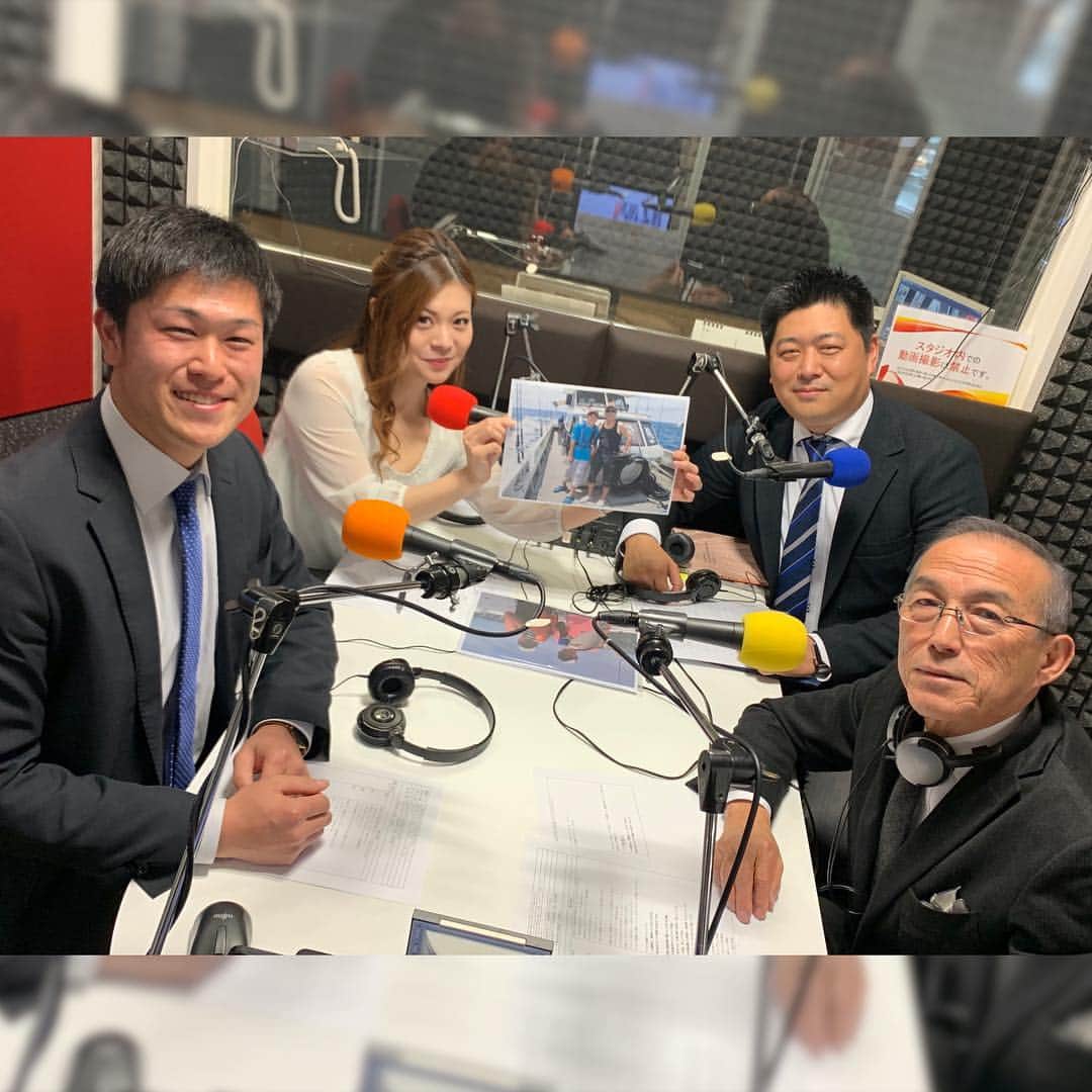 株式会社ダイワさんのインスタグラム写真 - (株式会社ダイワInstagram)「本日は、半年ぶりのオーナー出演！ 釣り仲間？いやいや、大和技研の古賀章太くんがゲスト！ ６割釣りの話ですが、ご了承ください！ #コミてん #天神 #福岡 #ラジオ」3月28日 21時53分 - daiwa_ashiba