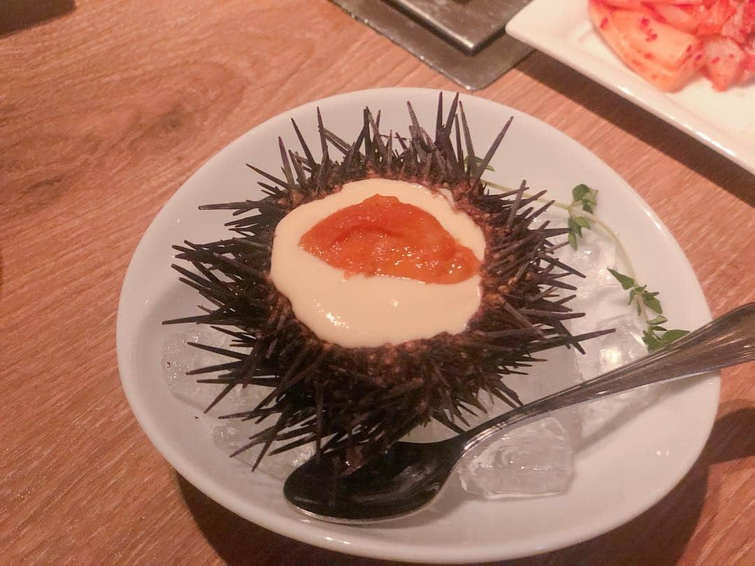 藤崎里菜さんのインスタグラム写真 - (藤崎里菜Instagram)「おにく🥩💕 #kintan  #きんたん #焼肉 #サーロインユッケ  #表参道 #omotesando」3月28日 22時29分 - rina_fujisaki