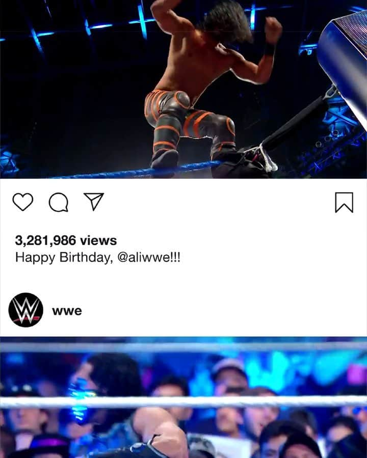 WWEのインスタグラム