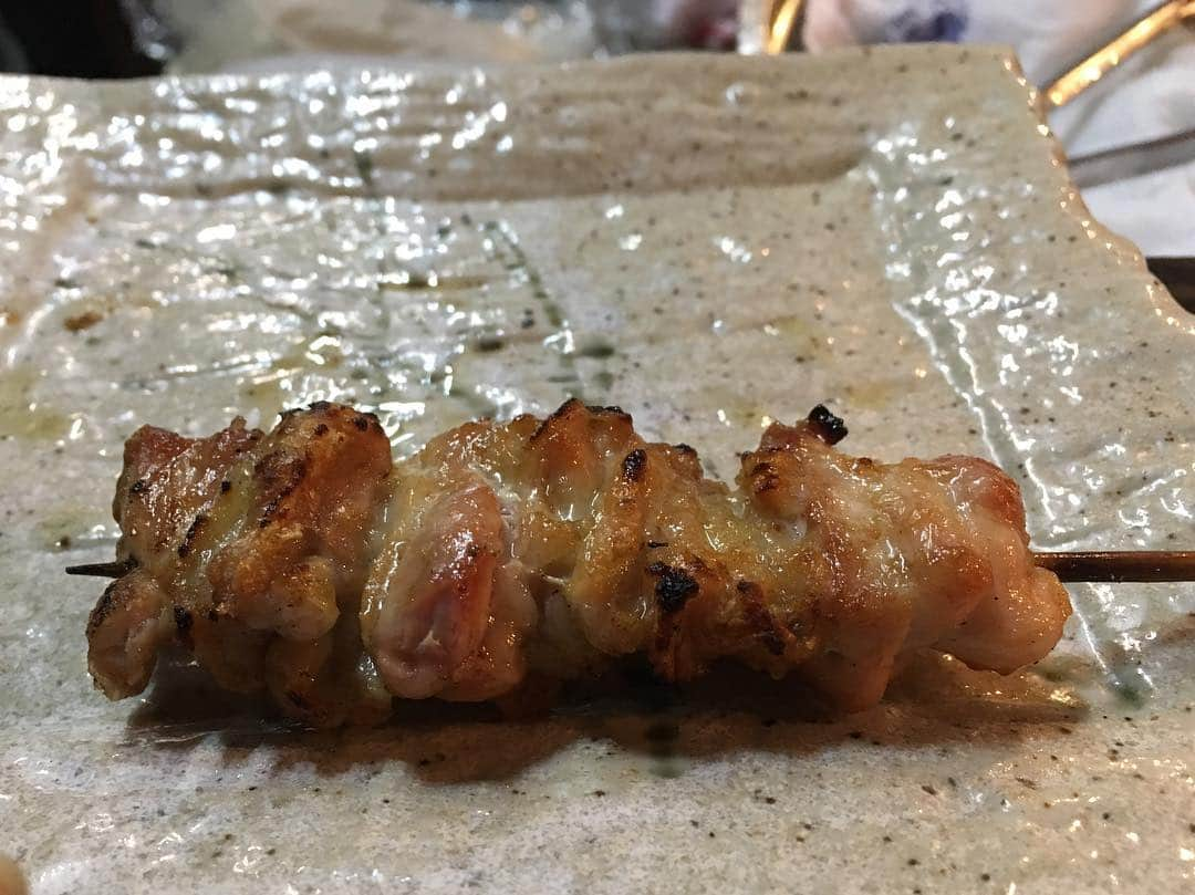 福山理子さんのインスタグラム写真 - (福山理子Instagram)「湯島の焼き鳥やん、 めちゃくちゃ美味しかった！また行く！ #湯島焼き鳥」3月28日 23時30分 - rikofukuyama