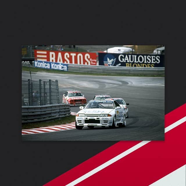 Nissanさんのインスタグラム写真 - (NissanInstagram)「29 victories in 4 seasons. From 1990 to 1993, the #Nissan #Skyline GT-R went undefeated at the Japan Touring Car Championship. #TBT #Heritage # 🐐」3月28日 23時44分 - nissan