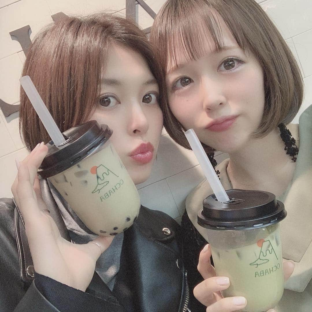 柴小聖さんのインスタグラム写真 - (柴小聖Instagram)「みうたんありがとう♥︎ #初 #おいしかった #リピ買い #タピオカ #タピオカ巡り  #love #friends #happy #time #tea #teatime #café #chabar #japanesegirl」3月28日 23時53分 - konona.official