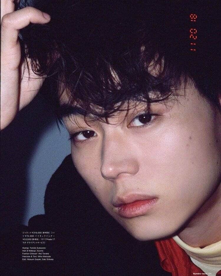 のインスタグラム：「Suda Masaki💙 for Numero Tokyo, March 2019 . . . . .  #菅田将暉 #SudaMasaki #MasakiSuda #japaneseboy #japaneseactor #japanesemodel #japanfashion #japanesestyle #스타일 #유행 #모델 #男の子 #귀엽다 #소년 #아름다운 #ファッション #スタイル #モデル #リンド #셀카 #셀피 #인친 #스타일 #셀스타그램#얼스타그램 #데일리 #ピンクとグレー #fashionmodel #malemodel #MENOFTHEYEAR」