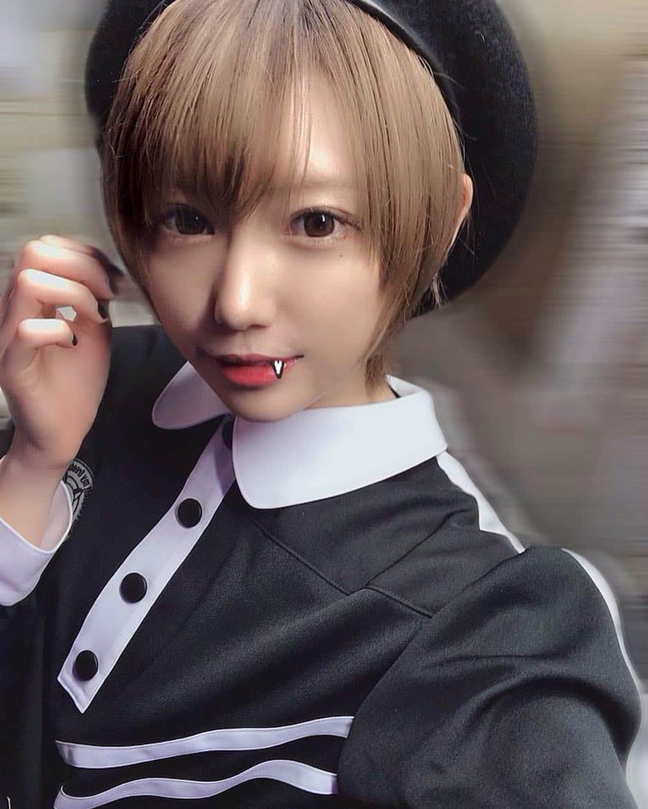 篠崎こころのインスタグラム：「#killremote  ジャージワンピ🌸」