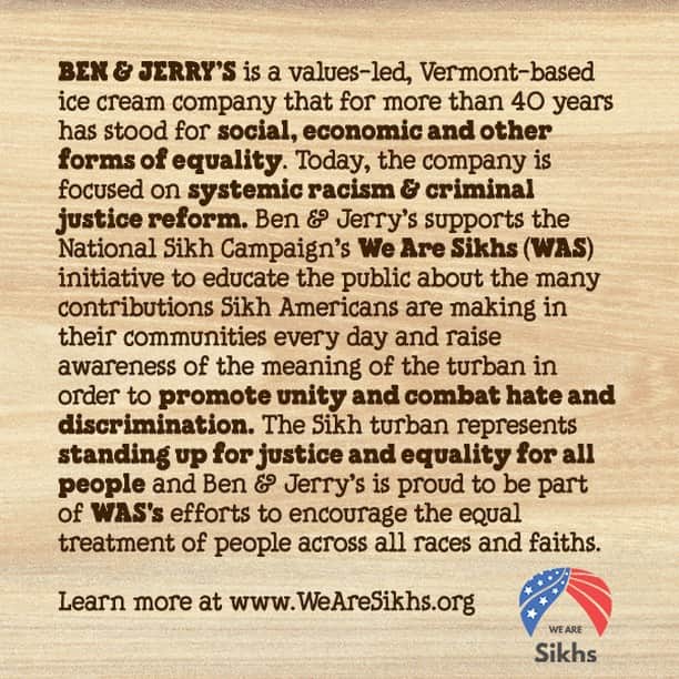 のインスタグラム：「We are proud to stand with @wearesikhs for justice and equality for all people.」