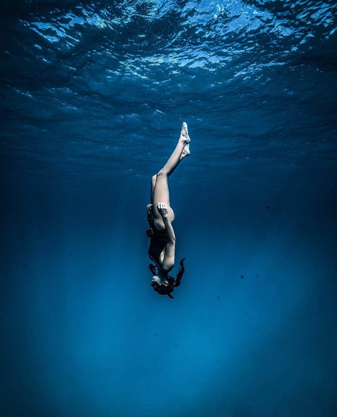 ヴァレンティン・トーマスさんのインスタグラム写真 - (ヴァレンティン・トーマスInstagram)「What entrepreneurship feels like. 📷 @j.kowitz  #freefalling #diving #ocean #freediving #hawaii #travel #holidays #bathingsuit #beach #swimming #activegirl」3月29日 0時30分 - valentinethomas