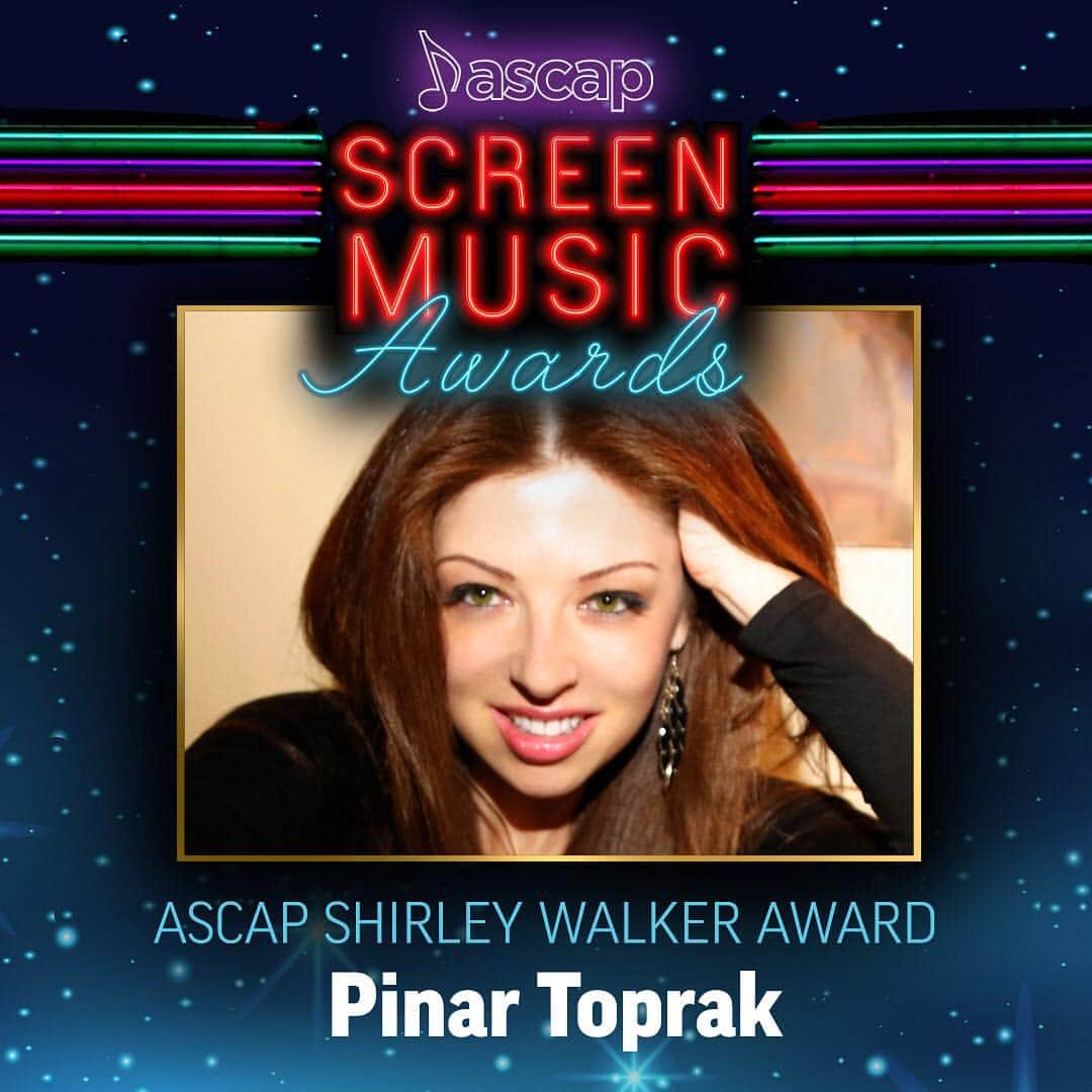 ASCAPさんのインスタグラム写真 - (ASCAPInstagram)「@pinartoprakcomposer, who scored #1 box office smash #CaptainMarvel & co-composer the score to the massively popular game #Fortnite, will be honored with the #ASCAP Shirley Walker Award for her trailblazing achievements at the #ASCAPScreen Music Awards on May 15 in LA.」3月29日 0時54分 - ascap