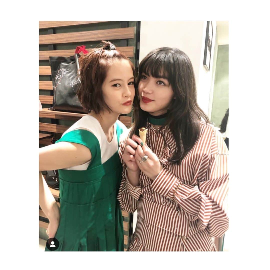 のインスタグラム：「. "Plan C "Grand Opening. Plan C のデザイナーのカロリーナ と、ALIITAのデザイナーのシンシアが来日！ それぞれのスタイリングが絶妙。 カロリーナの好きなものだけ詰め込んだコレクションに、クリエィティブな感性を刺激される＝欲しくなる！  #planc  #aliita  @plan_c_official  @aliita.aliita」