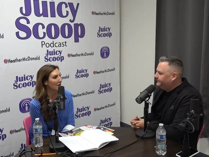 ヘザー・マクドナルドのインスタグラム：「My Juicy Scoop interview with Ross Mathews and the truth about The View and Sex and the City 3 is out NOW. As a Housewives consultant I give Denise Richards valuable career advice and we get into all the juicy scoop. You can watch the full podcast on my YouTube channel. Link in stories 📺」