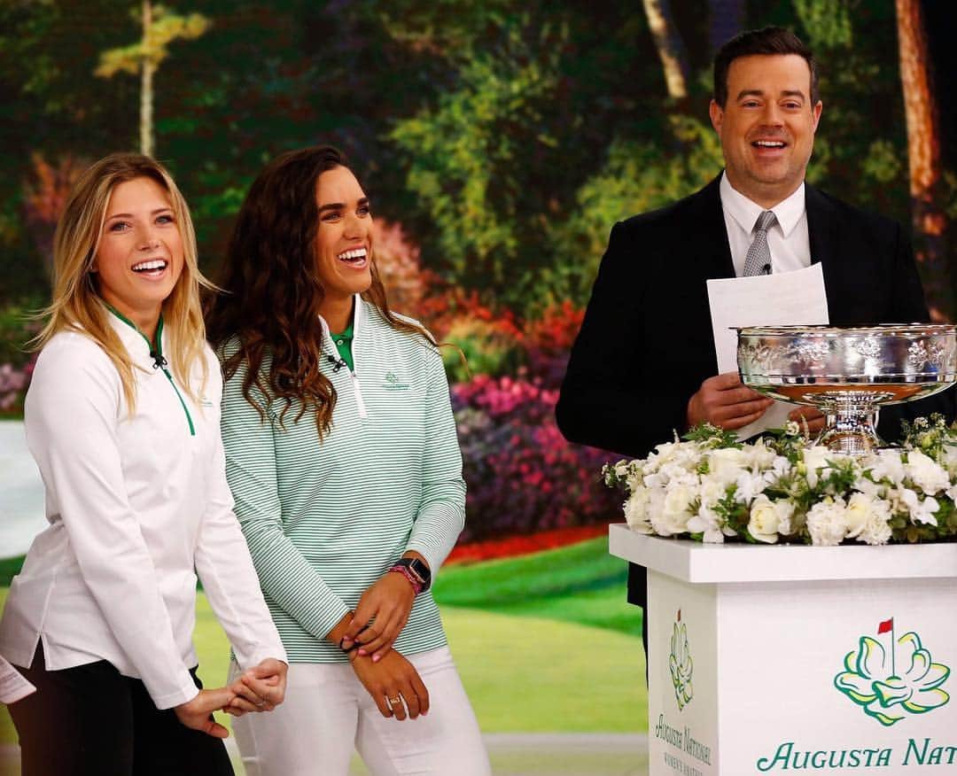 Sierra Brooksのインスタグラム：「Hard to top days like this. Had a blast getting to talk about @anwagolf on the @todayshow with @mariafassi1  Less than a week till Augusta! #anwagolf #augustanational」