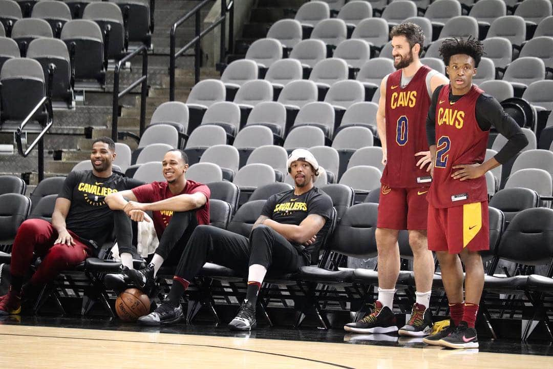 キャブスさんのインスタグラム写真 - (キャブスInstagram)「📍: San Antonio #CavsSpurs || #BeTheFight」3月29日 1時28分 - cavs