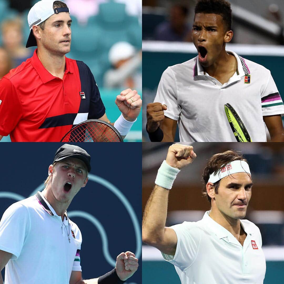 ATP World Tourさんのインスタグラム写真 - (ATP World TourInstagram)「The @miamiopen semis are set 🙌 Who will make the final? 🤔  #Tennis #ATPTour #MiamiOpen」3月29日 11時31分 - atptour