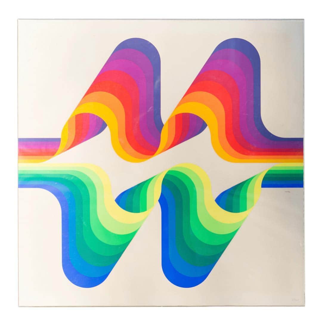 サーフバザーさんのインスタグラム写真 - (サーフバザーInstagram)「Rainbow wave  #julioleparc #art #inspired #rainbow #wave #color #inspiration . . #surfbazaar #bazaarshop #bazaarworld #montauk」3月29日 3時54分 - surfbazaar