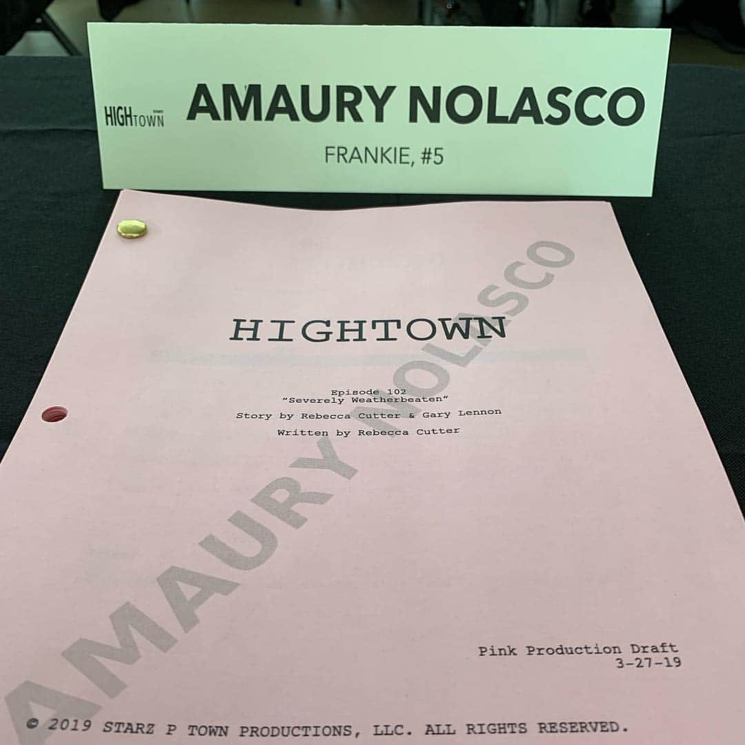 アマウリー・ノラスコさんのインスタグラム写真 - (アマウリー・ノラスコInstagram)「Here we go 🙌🏽 @hightown Brand New show for @starz .... wait till you guys see what we are cooking. #bruckheimertv 😏」3月29日 3時59分 - amaurynolasco