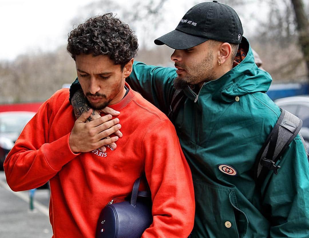 マルコス・アオアス・コレアのインスタグラム：「Back to HOME 🔴🔵 #PARIS」