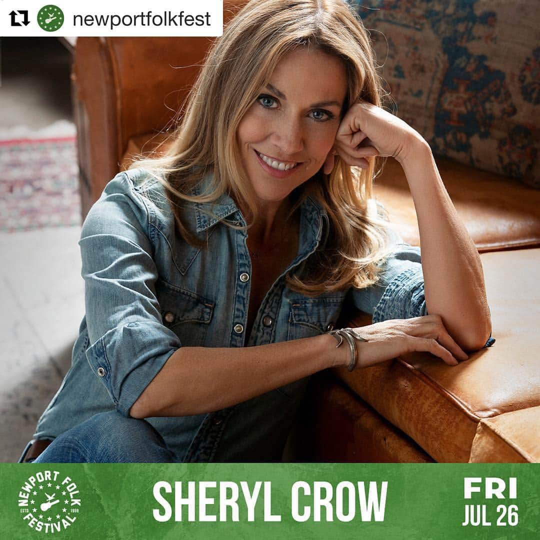 シェリル・クロウさんのインスタグラム写真 - (シェリル・クロウInstagram)「Excited to be there, @newportfolkfest! Thanks for the donation to @adoptaclassroom and #Kennett HS! 🤗❤️ ____________________________________________ #Repost @newportfolkfest ・・・ 2019 ARTIST ANNOUNCEMENT: We are honored to have Sheryl Crow join this year's Friday lineup. Newport Festivals Foundation has made a donation on behalf of Sheryl to AdoptAClassroom.org. The funds from this donation will go to a high school in Sheryl's hometown of Kennett, Missouri – allowing Kennett High School's band program to update existing sound/recording system within the band room. With this new equipment, Kennett will be able to record and have evaluative discussions about music and how to improve students' overall performance. Visit our lineup page to learn more. @sherylcrow @adoptaclassroom #nffmusiceducation #newportfolk2019」3月29日 4時39分 - sherylcrow