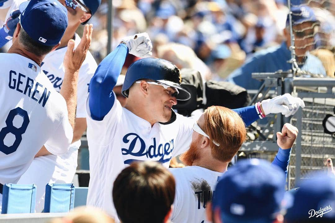 Los Angeles Dodgersさんのインスタグラム写真 - (Los Angeles DodgersInstagram)「TOO. MANY. HOMERS.」3月29日 6時45分 - dodgers