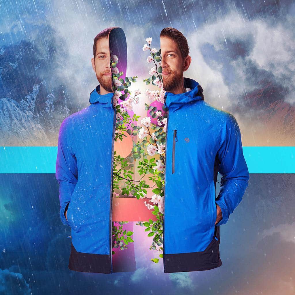 マウンテンハードウェアのインスタグラム：「We’re not going to blow up your feed with our new rain collection. But if @magdiellop wants to crack open one of the jackets and make flowers bloom from inside, we can’t stop him…」