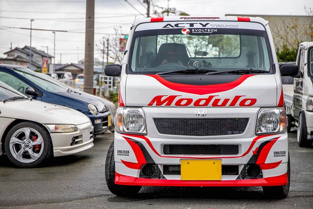 mistbahnさんのインスタグラム写真 - (mistbahnInstagram)「_ EVOLTECH Ataword Honda HA6 ACTY Truck _ Shot on 04-Dec 2018 at Ataword. owner: @evoltech053 car builder: @tatsuya_nakayasu photo: @mistbahn K-truck world championship ACTY. _ _ JP) 2018年12月4日、@tatsuya_nakayasu さんのお店で撮影。 @evoltech053 さんのNo.52アクティトラック。Kトラワールドシリーズ（軽トラ＆軽バン世界一決定戦）参戦車両。 _ _ #hondaacty #acty #hondaactyha6 #ha6acty #ha6 #ホンダアクティ #アクティ #evoltech #エボルテック #ataword #アタワード #ktruckworldchampionship #軽トラ世界選手権 #軽トラ世界一決定戦 #kcar #keicar #軽自動車 #ktruck #keitruck #軽トラ #軽トラック #trackcar #trackspec #trackstance #tracktruck #truckrace #modulo #モデューロ #modulodragocorse #dragocorse」3月29日 7時58分 - mistbahn